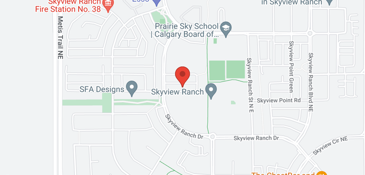map of 31 SKYVIEW RANCH Crescent NE